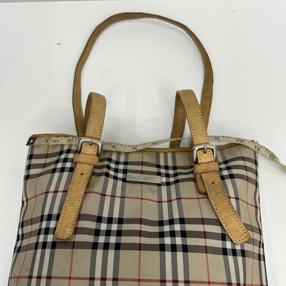 Burberry ‼️YES‼️BURBERRYS BLUE LABEL NOVA CHECK BUCKET SHOULDER BAG Size ONE SIZE - 17 Thumbnail