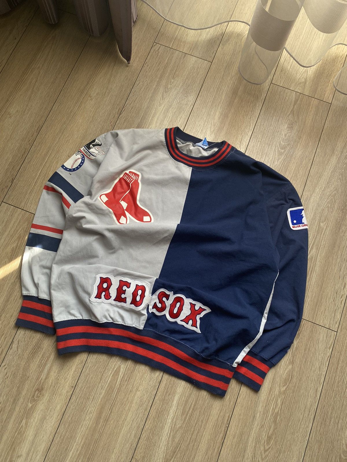 Champion × NHL × Vintage Vintage Champion Boston Red Sox Split Crewneck Sweatshirt L Size US L / EU 52-54 / 3 - 1 Thumbnail