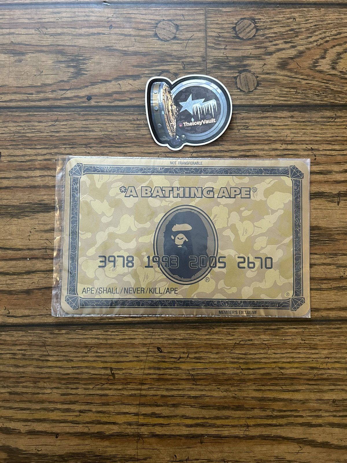 Bape Bape Gold Members Exclusive Mousepad Size ONE SIZE - 1 Thumbnail