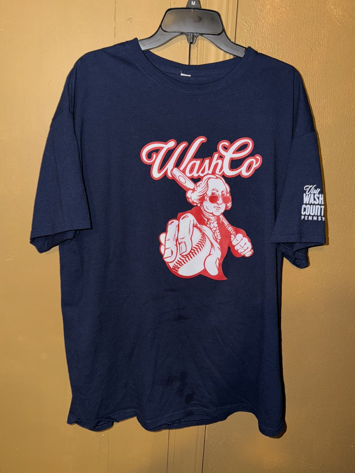 Other Washington County PA Wash Co Washington Baseball Shirt XL Size US XL / EU 56 / 4 - 1 Thumbnail