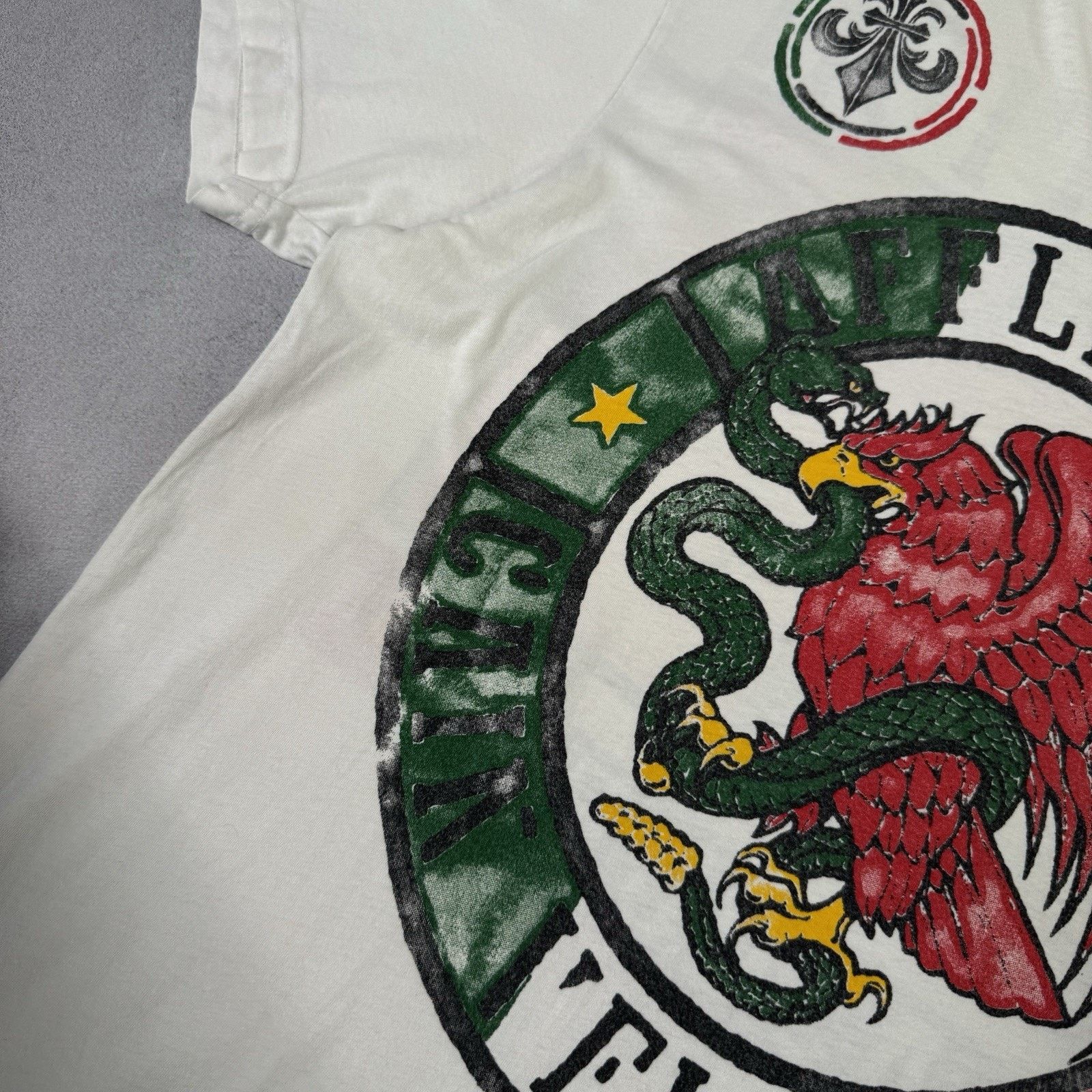 Affliction Affliction Big Logo Men T Shirt White Size L Size US L / EU 52-54 / 3 - 9 Thumbnail