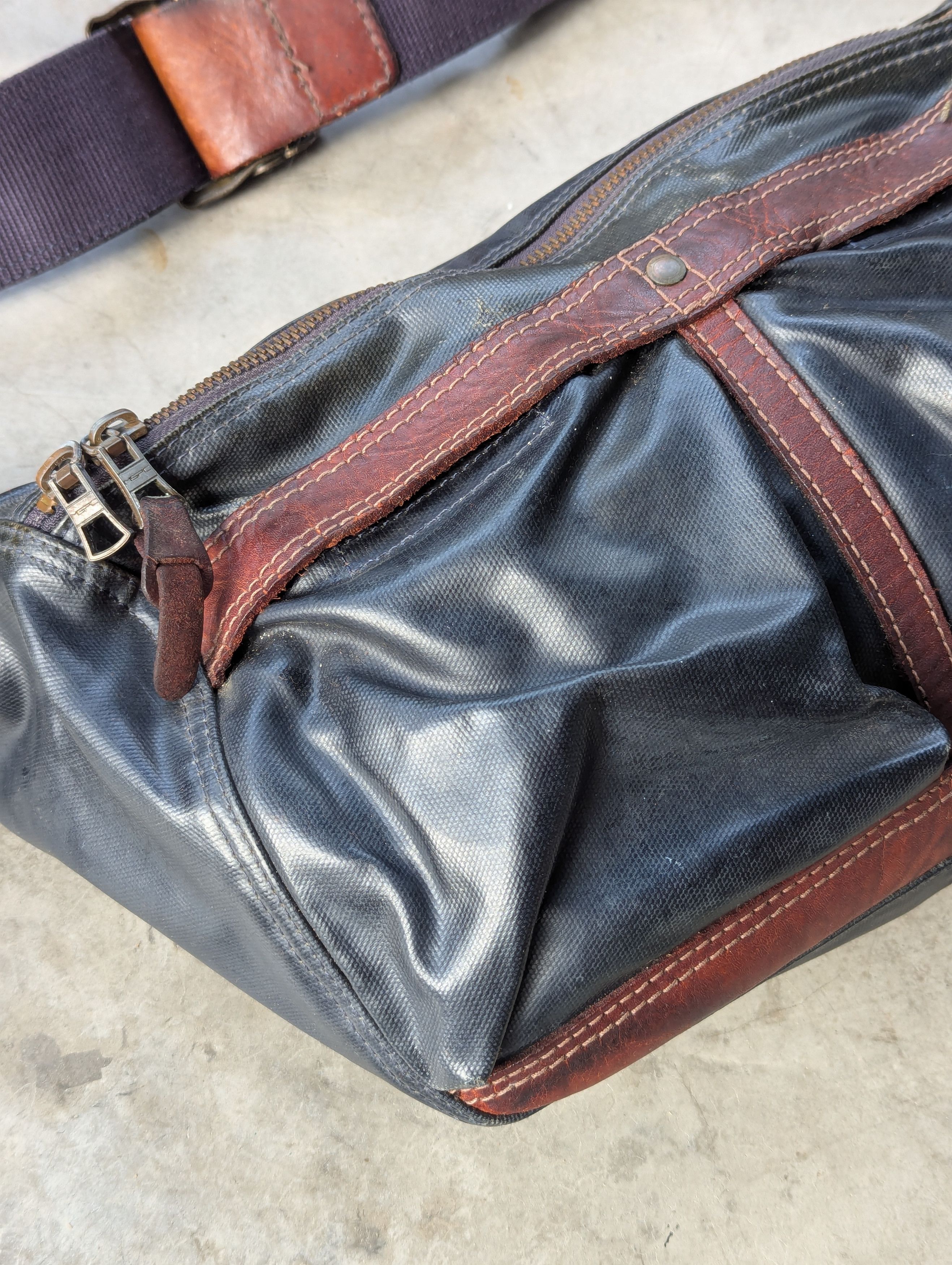 MasterPiece MasterPiece Japan 🇯🇵 Leather Crossbody Waist Bag Size ONE SIZE - 2 Thumbnail