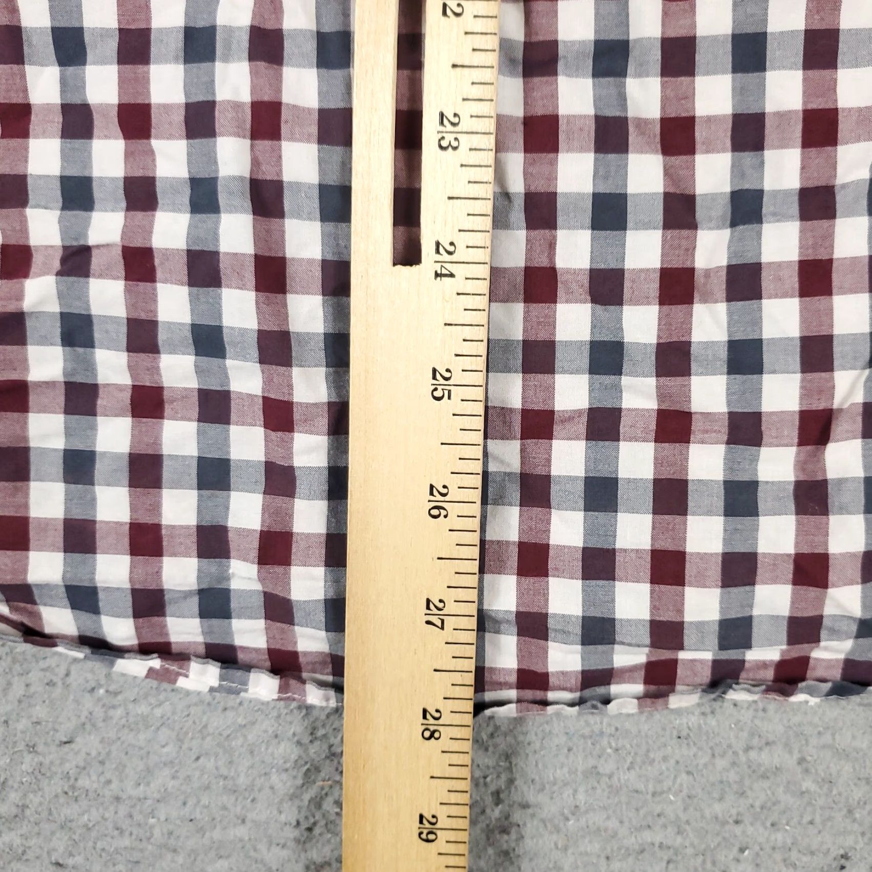 American Eagle Outfitters American Eagle Shirt Casual Button-Up Long Sleeve Mens Small Red Check Size US S / EU 44-46 / 1 - 7 Thumbnail