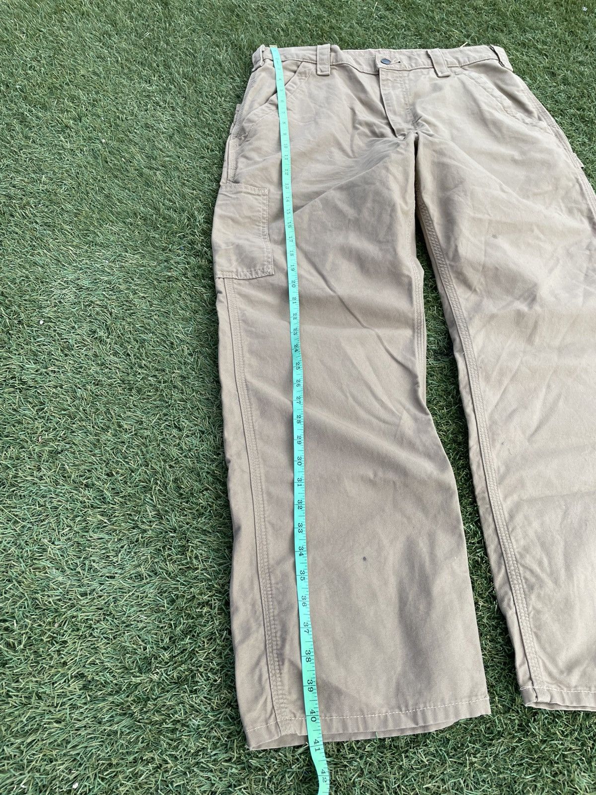 Carhartt Carhartt Men 34x30 Relaxed Fit Work Pants Cargo Rugged Size US 34 / EU 50 - 2 Thumbnail