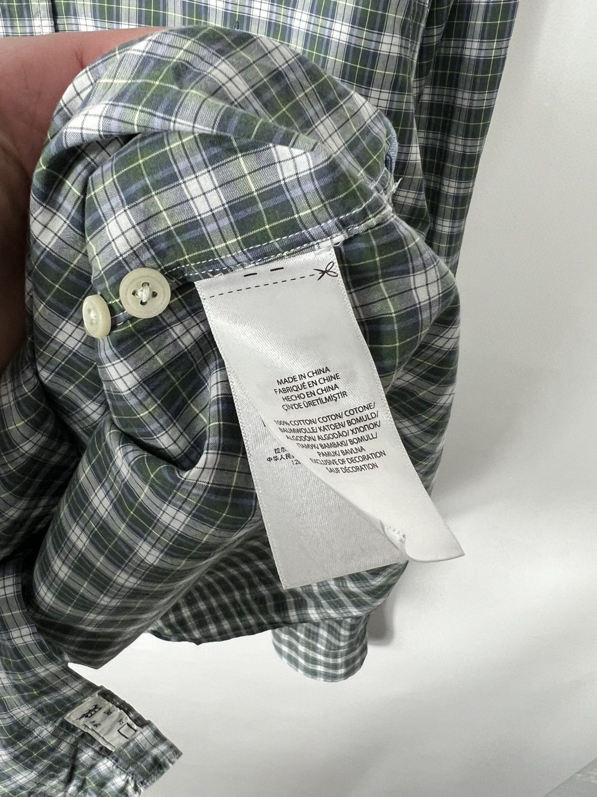 Polo Ralph Lauren Vintage streetwear Polo Ralph Lauren Plaid Button up Shirt Size US M / EU 48-50 / 2 - 7 Thumbnail