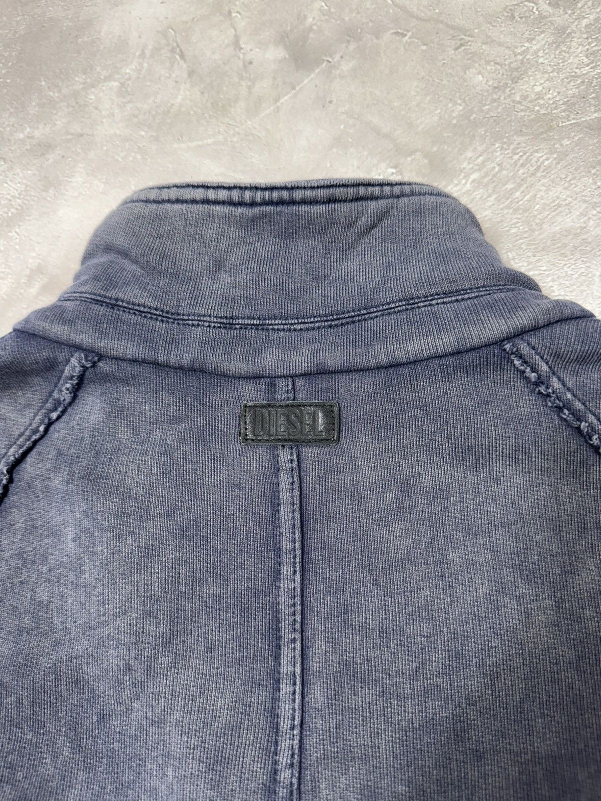 Diesel Vintage Diesel Avant-Garde Distressed Effect Women's Blazer Size L / US 10 / IT 46 - 12 Thumbnail