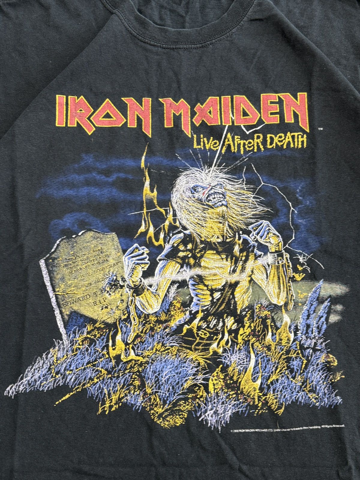 Gildan 2005 vintage merch band tee iron maiden licence of gildan Size US XL / EU 56 / 4 - 5 Thumbnail