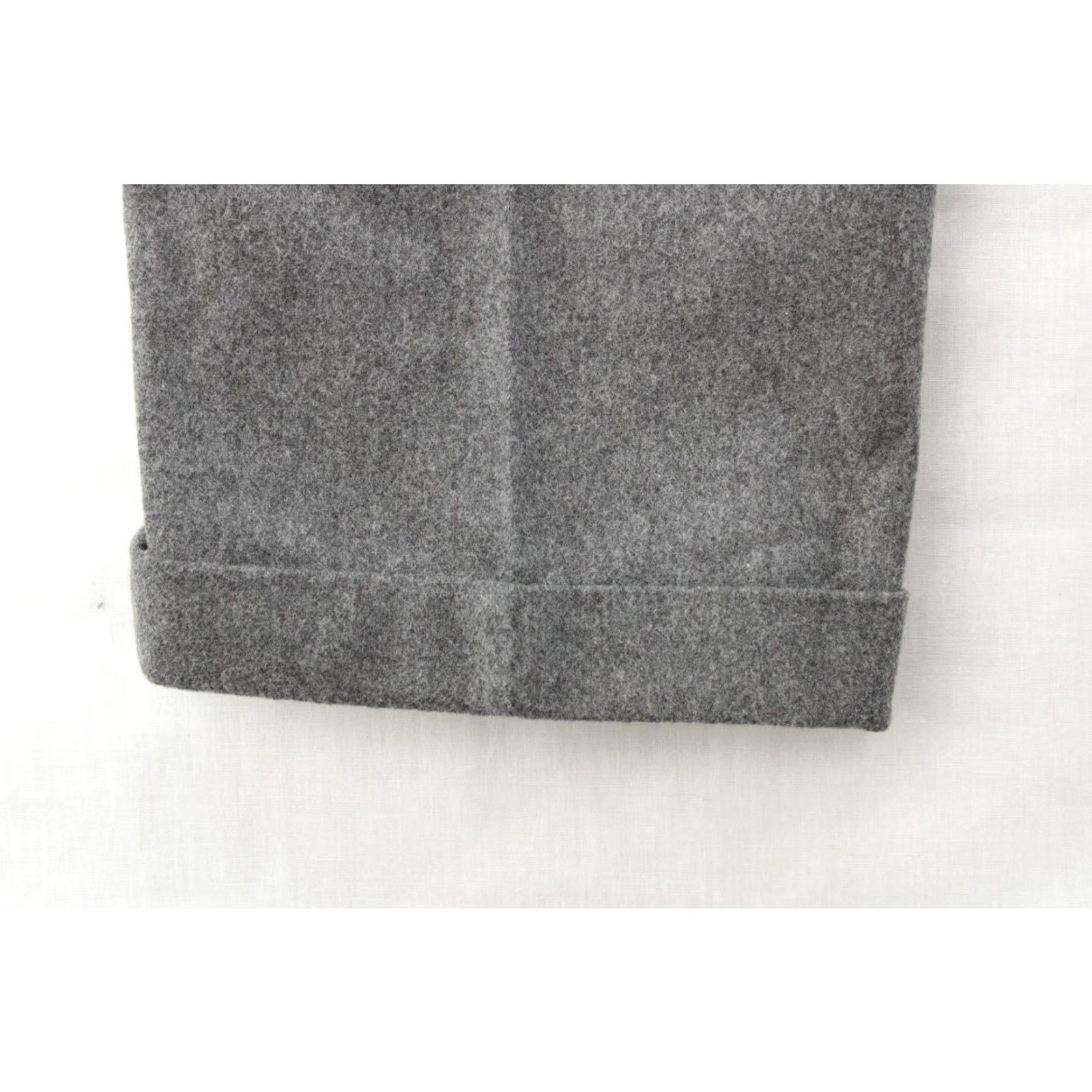 Polo Ralph Lauren VINTAGE Polo Ralph Lauren Pants Men 38 Gray Flannel Wool Blend Cuffed Preppy Dress Pants 80s 90s Workwear Mens Size US M / EU 48-50 / 2 - 5 Thumbnail