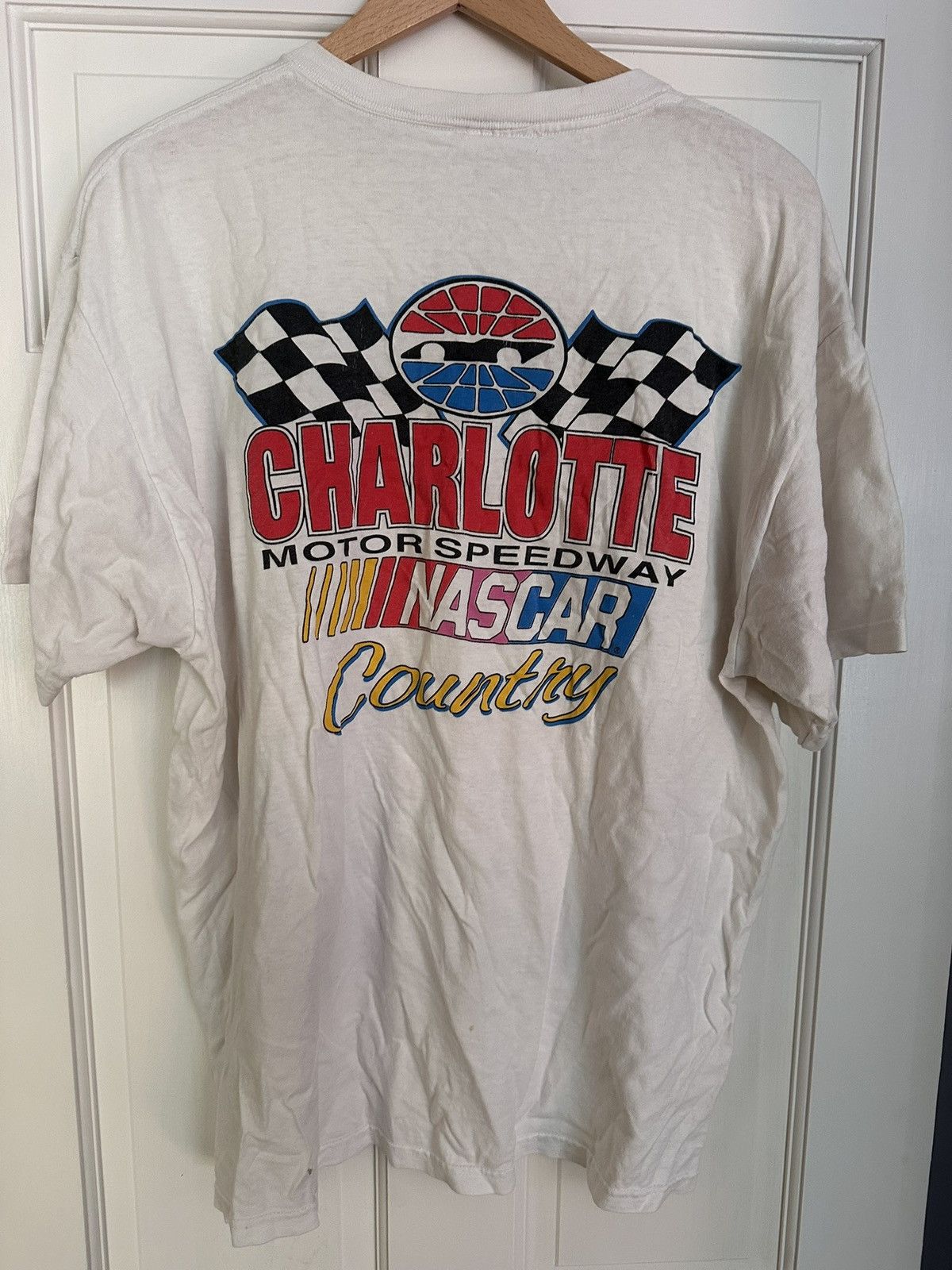 NASCAR Vintage 1997 NASCAR Coca-Cola 600 Race Tee Size US L / EU 52-54 / 3 - 2 Thumbnail