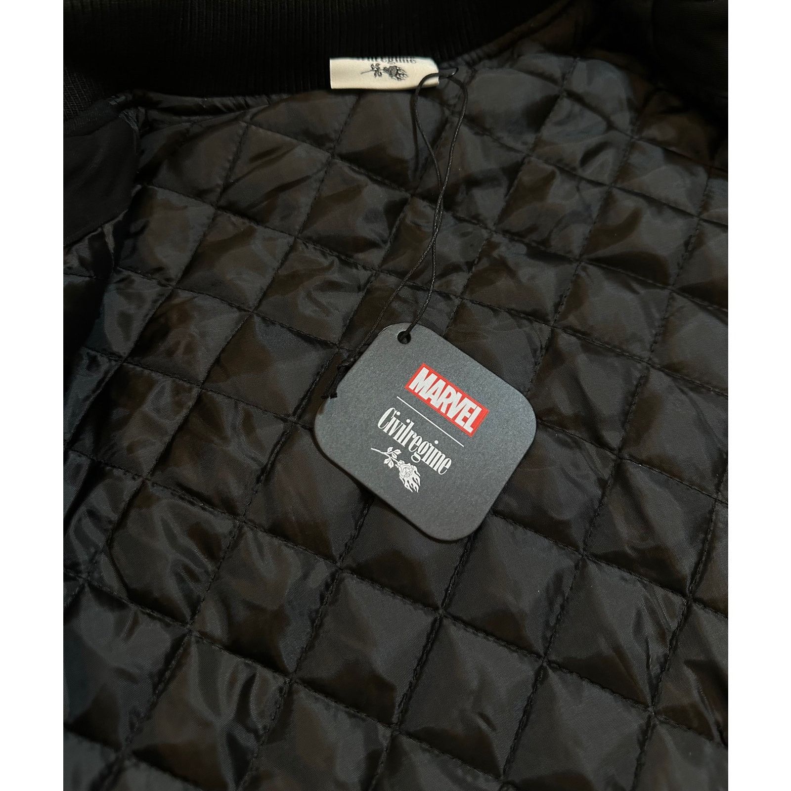 Civil Regime Civil Regime X Spider-Man Varsity Bomber Jacket in Medium Size US M / EU 48-50 / 2 - 6 Thumbnail