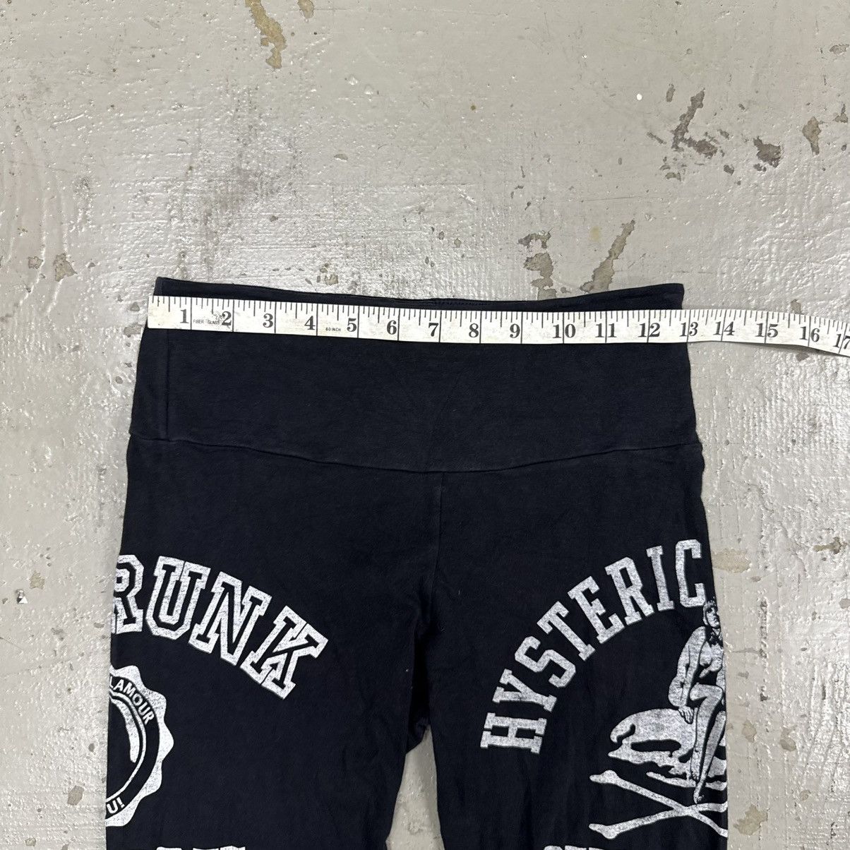 Hysteric Glamour RARE HYSTERIC GLAMOUR LEGGING PANTS BIG LOGO Size US 26 / EU 42 - 5 Thumbnail