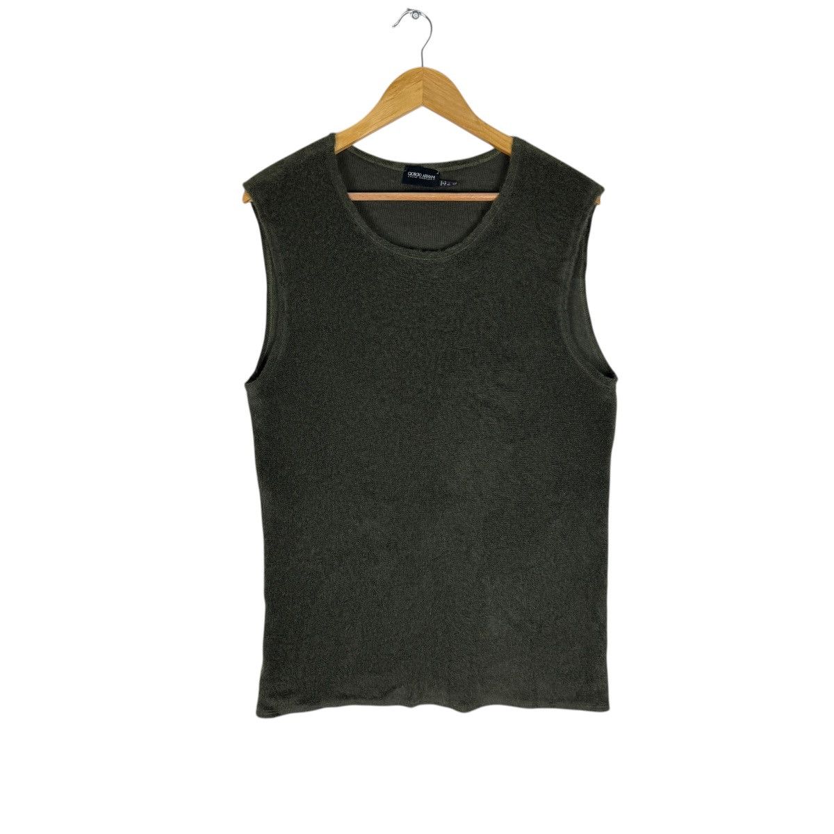 Giorgio Armani ☀️GIORGIO ARMANI MOHAIR SLEEVELESS Size US M / EU 48-50 / 2 - 1 Thumbnail