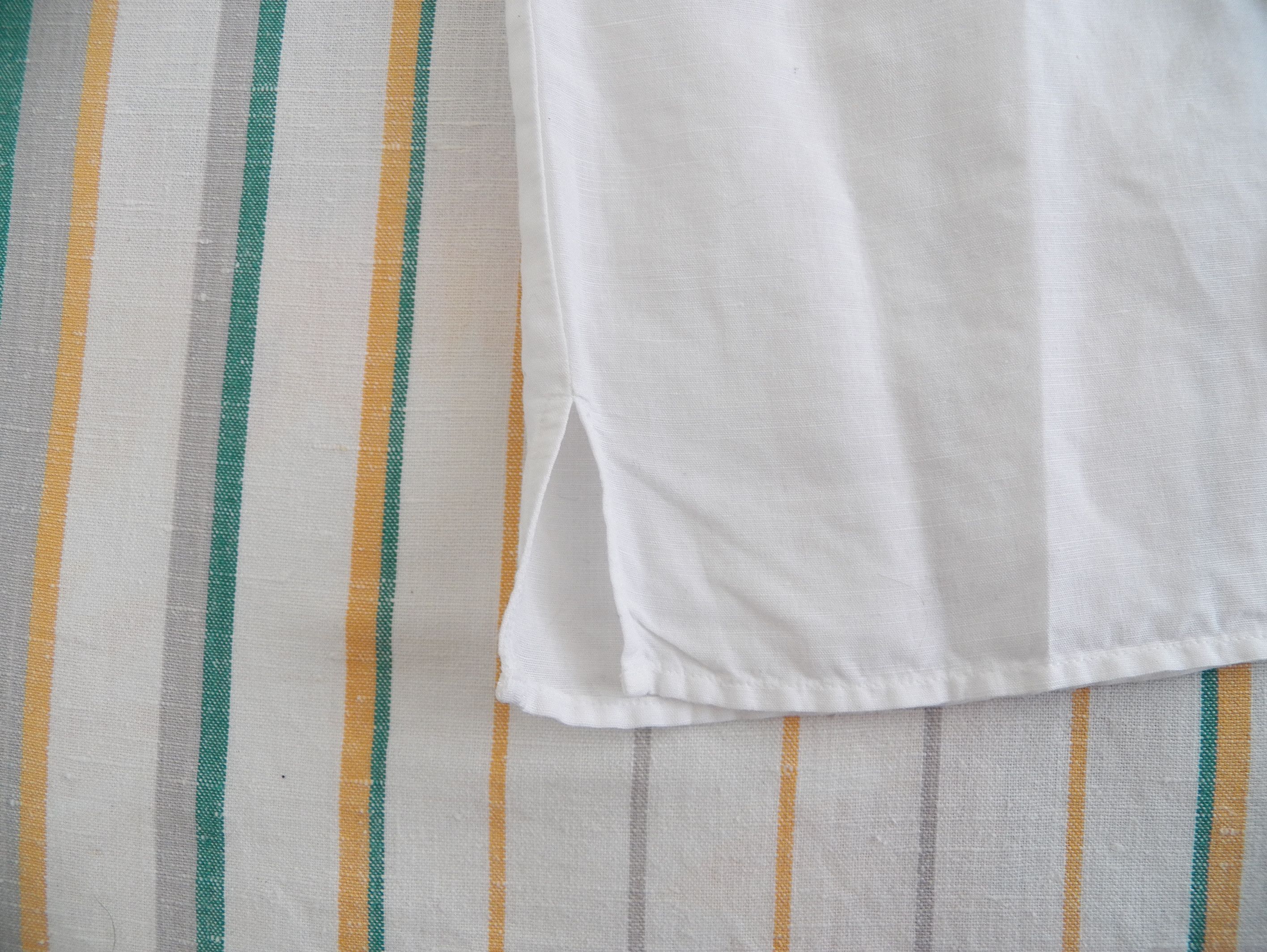 Ellesse Vintage ellesse MENS SHIRT Linen Short Sleeve Button Front Size US M / EU 48-50 / 2 - 3 Thumbnail