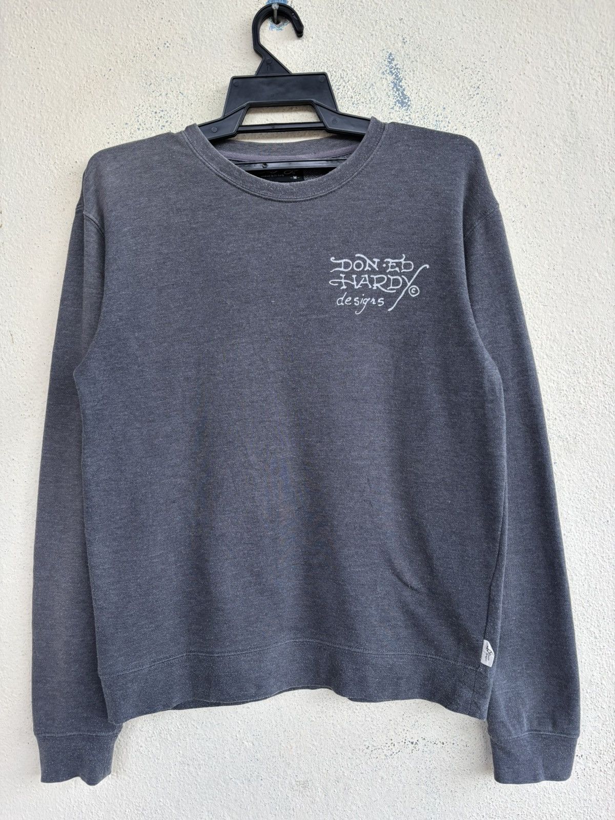 Christian Audigier × Ed Hardy Don Ed Hardy Peace Project Sunfaded Sweatshirt Size US M / EU 48-50 / 2 - 2 Thumbnail