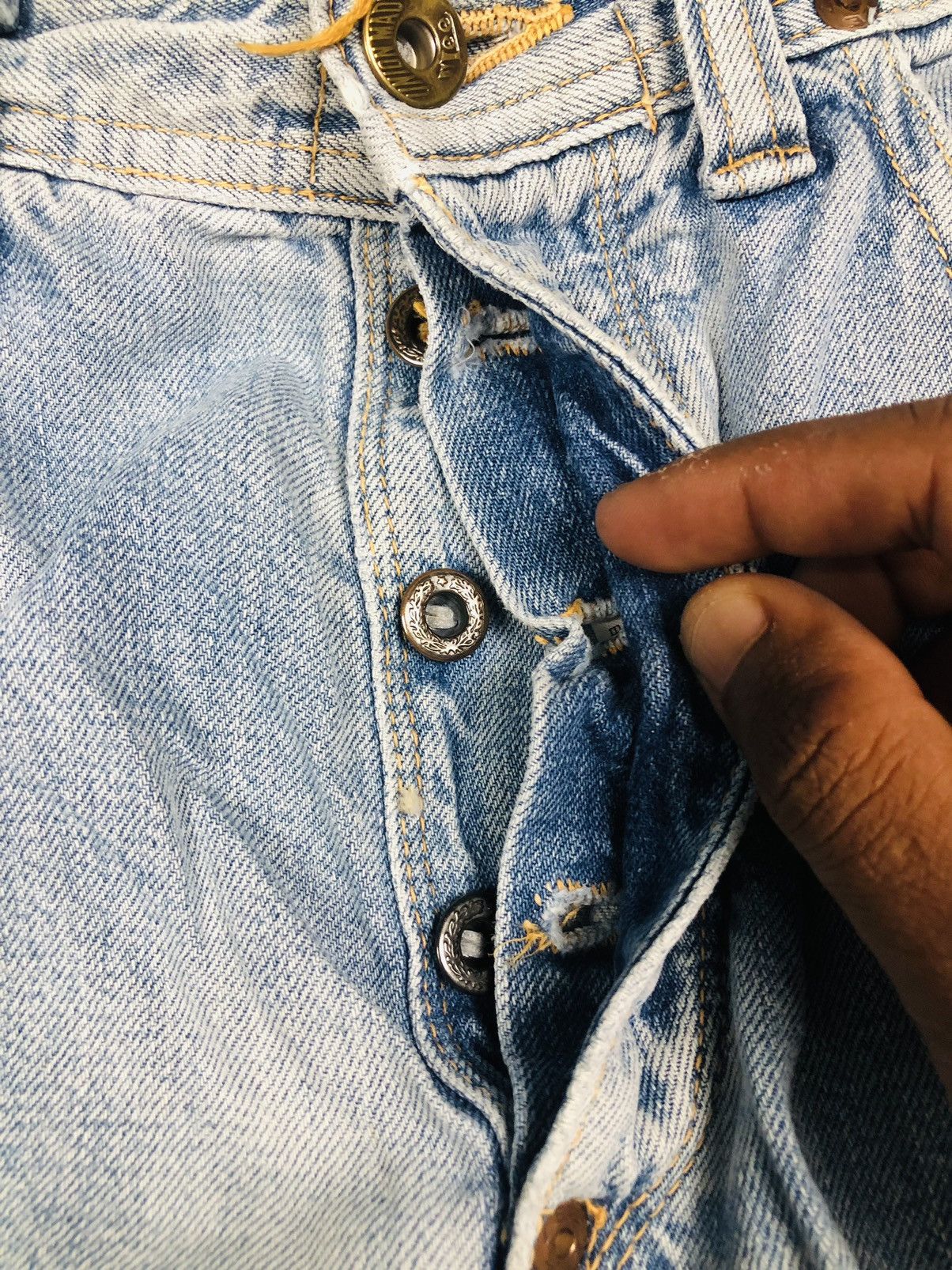 Lee Lee Distressed Jeans (35) Size US 30 / EU 46 - 8 Thumbnail