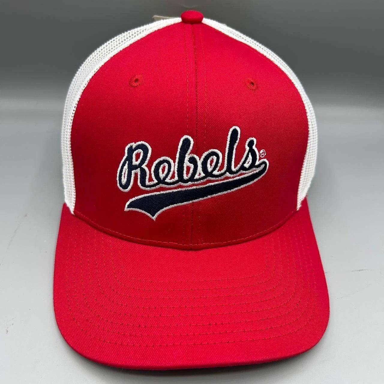The Game Ole Miss Rebels NCAA Trucker Hat Men Snap Back Cap New Size ONE SIZE - 1 Thumbnail