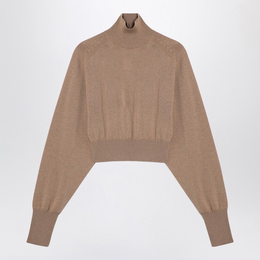 o1d2blof1024 Turtleneck Sweater in Camel