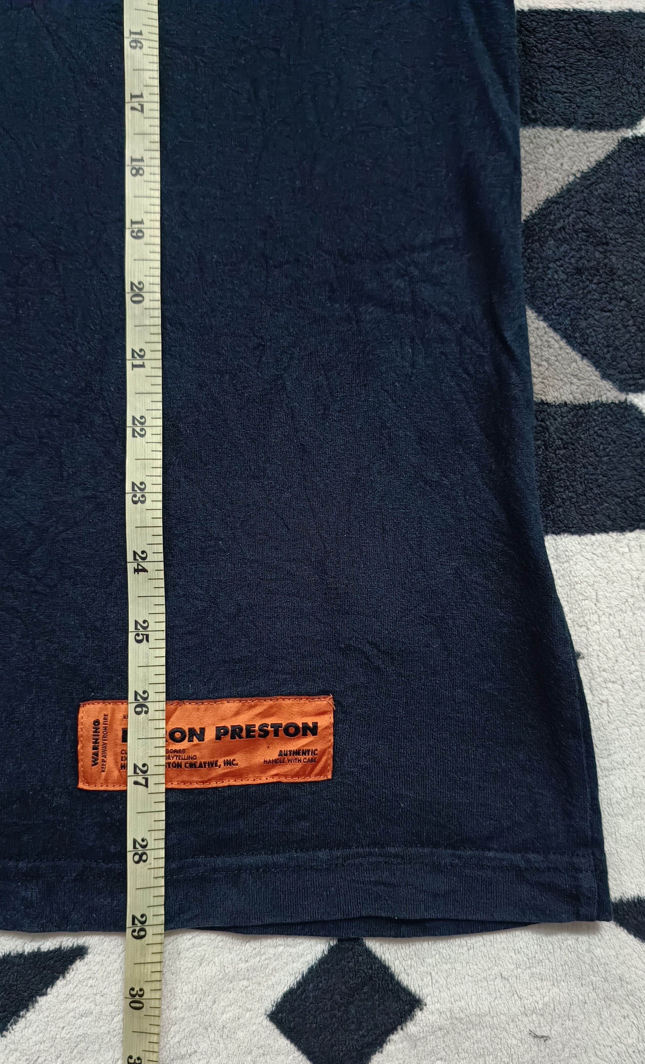 Heron Preston 🔥🔥 Rare Heron Preston Men Black Tee Size US M / EU 48-50 / 2 - 10 Thumbnail
