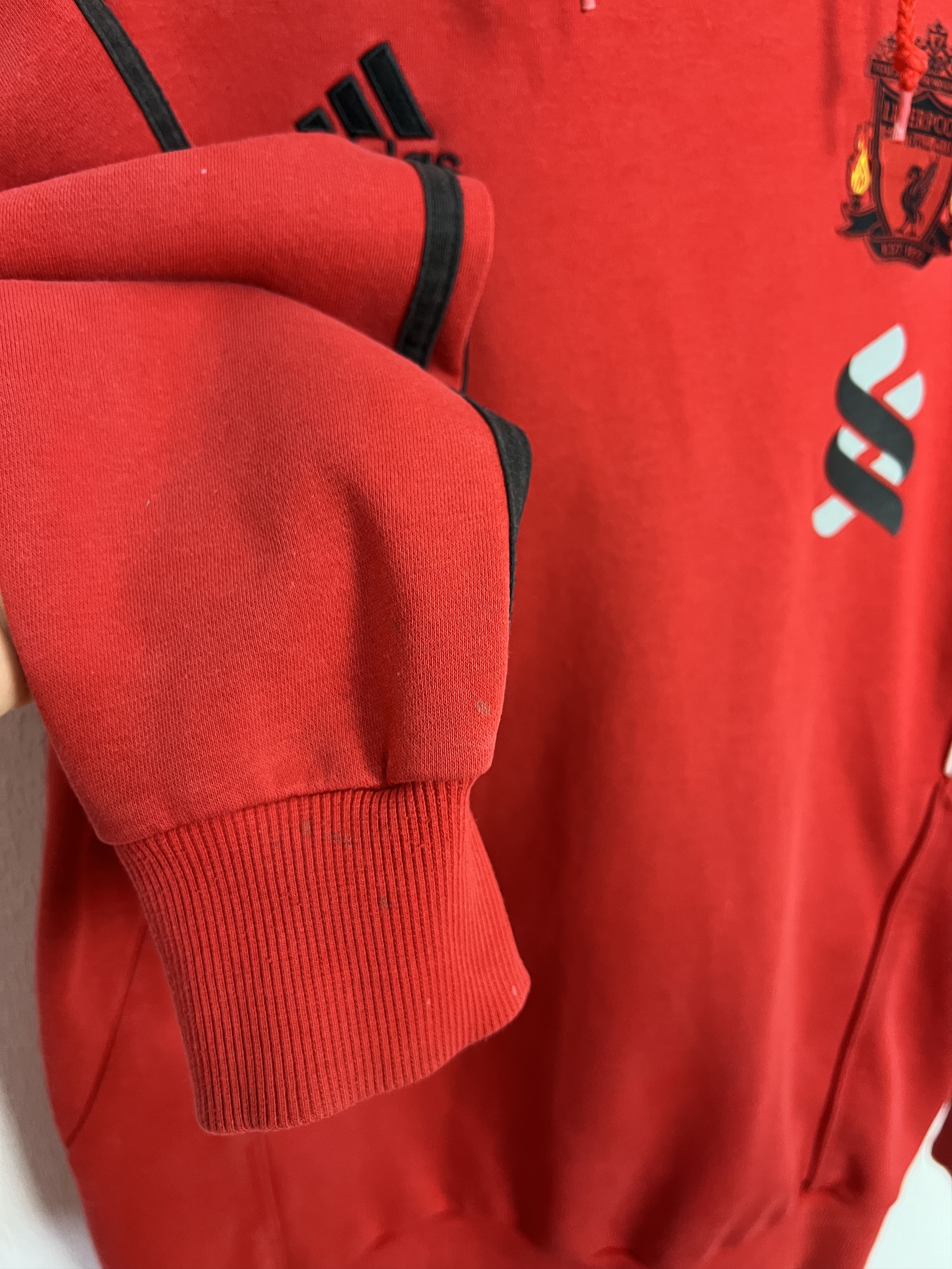 Adidas Vintage Adidas Liverpool Football Hoodie Soccer Sweatshirt Size US M / EU 48-50 / 2 - 5 Thumbnail