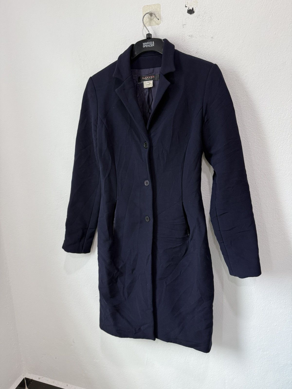 Lanvin LANVIN PARIS LONG COAT MADE IN FRANCE Size XS / US 0-2 / IT 36-38 - 3 Thumbnail