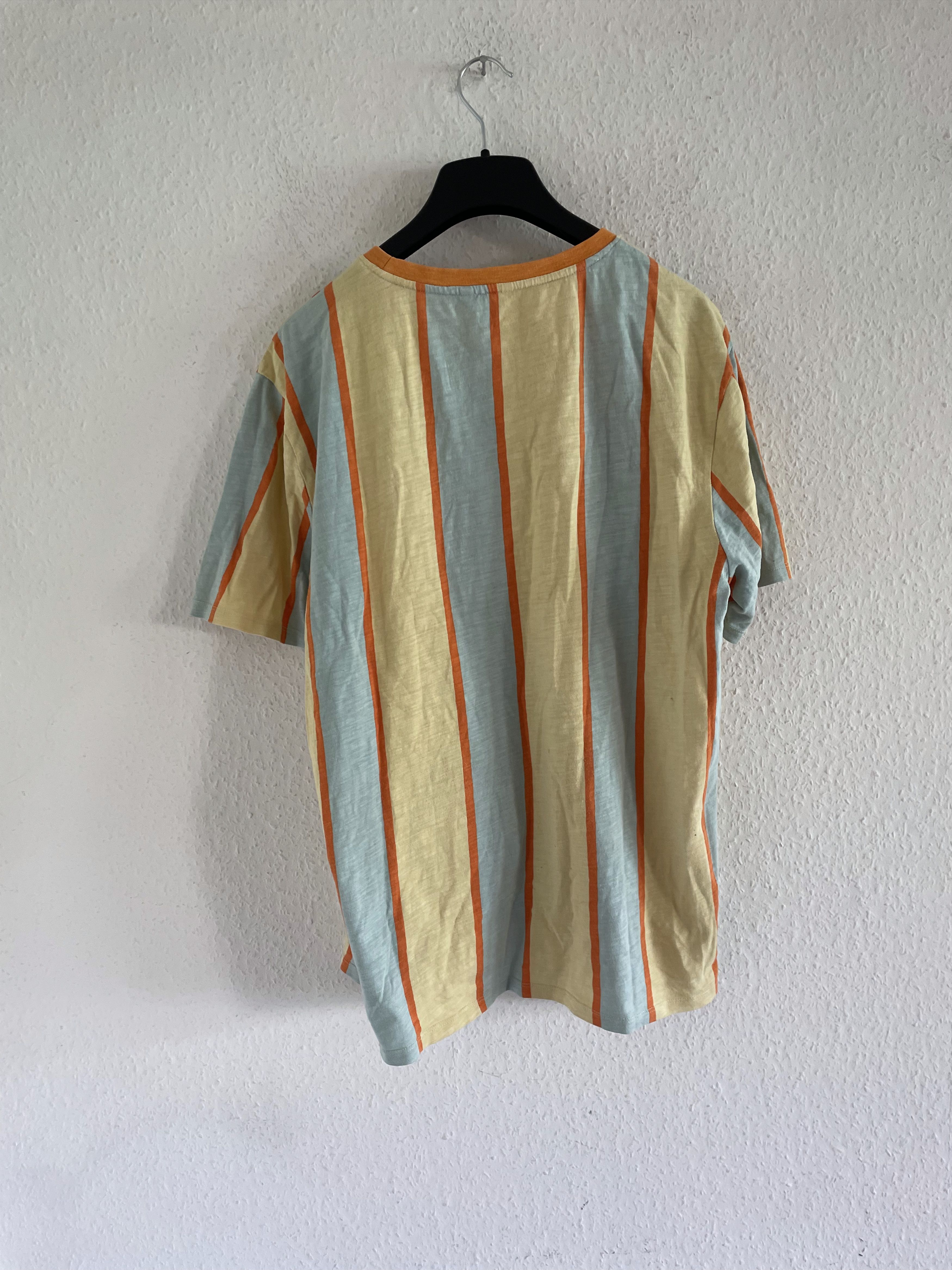 A$AP Rocky × Guess Vertical Striped Logo Tee Size US L / EU 52-54 / 3 - 8 Thumbnail