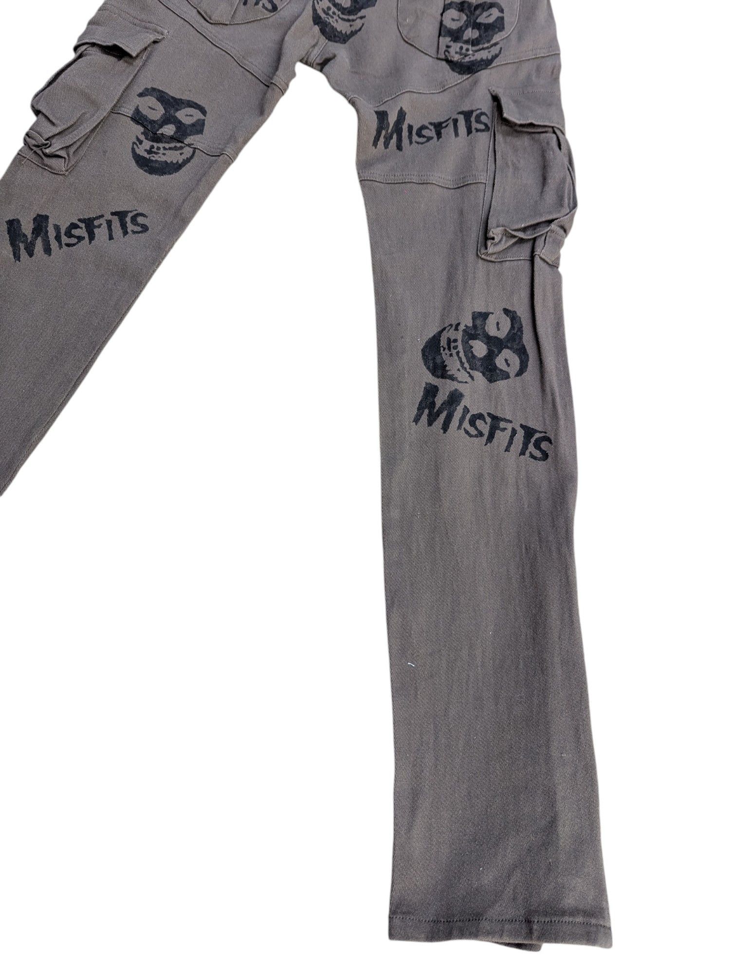 Japanese Brand × Misfits × Seditionaries Vintage Black Baccara Bondage Pants Misfits Custom Made Size 32" / US 10 / IT 46 - 12 Thumbnail