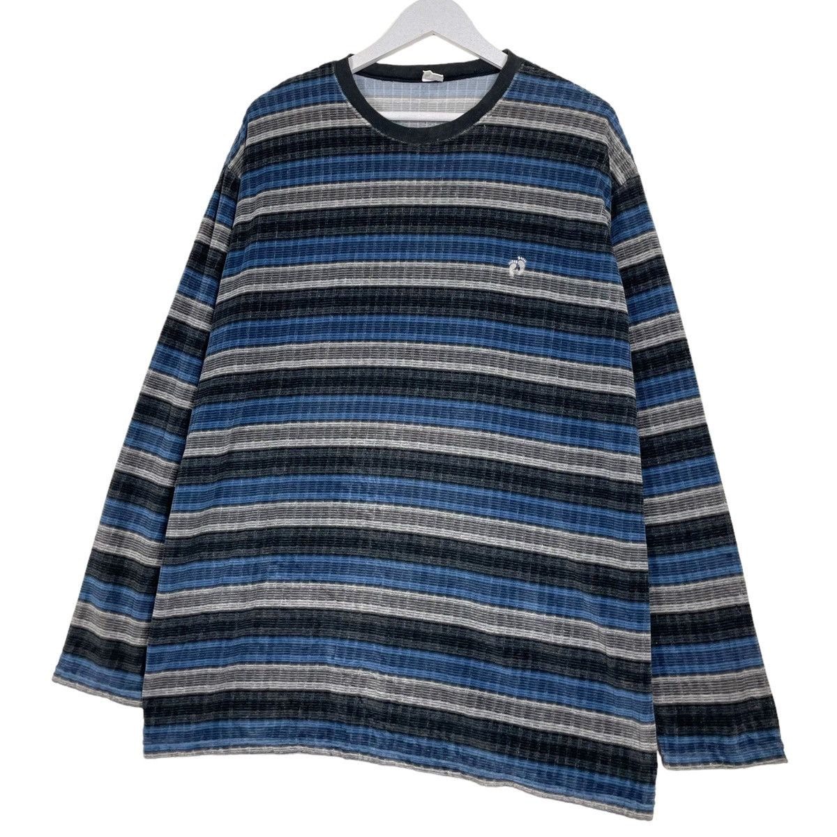 Hang Ten × Vintage 💥80s HANGTEN STRIPED CREWNECK PULLOVER LONGSLEEVE Size US L / EU 52-54 / 3 - 2 Thumbnail