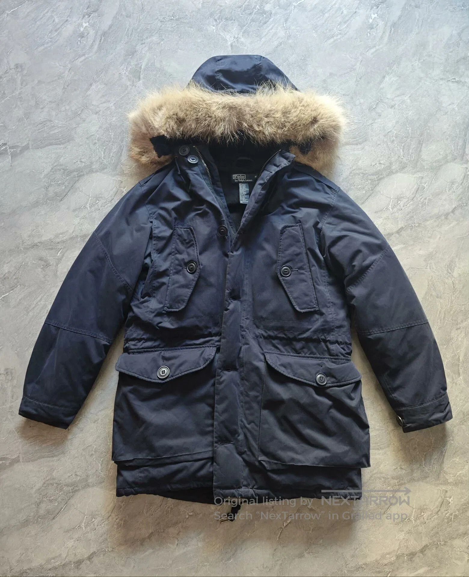 Polo Ralph Lauren polo ralph lauren fur hooded parka jacket. Size US M / EU 48-50 / 2 - 1 Thumbnail