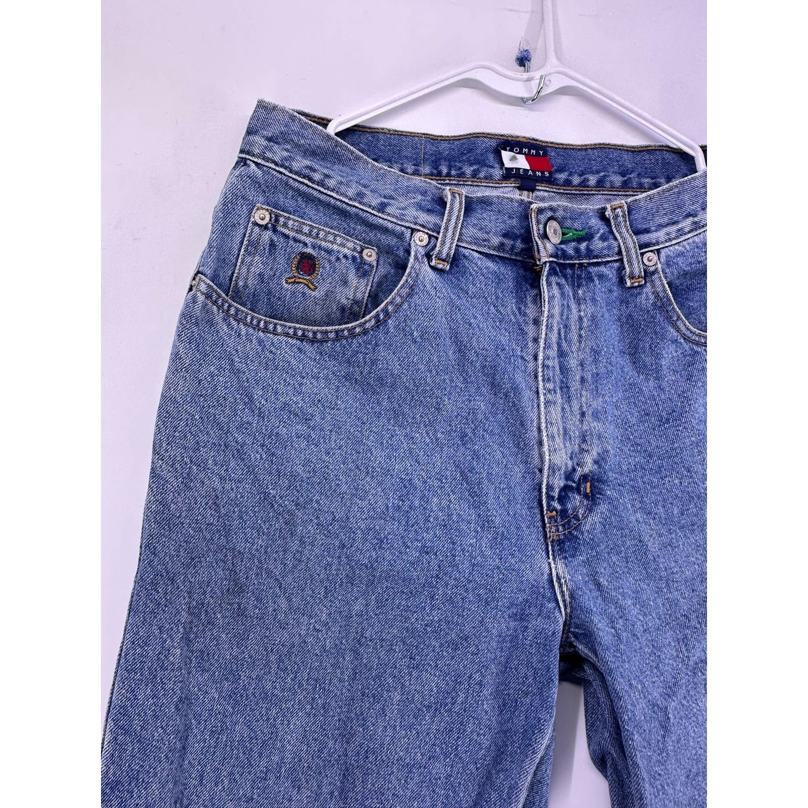 Tommy Hilfiger Tommy Hilfiger Blue Straight fit Jeans Size 33x30 Size US 33 - 5 Thumbnail