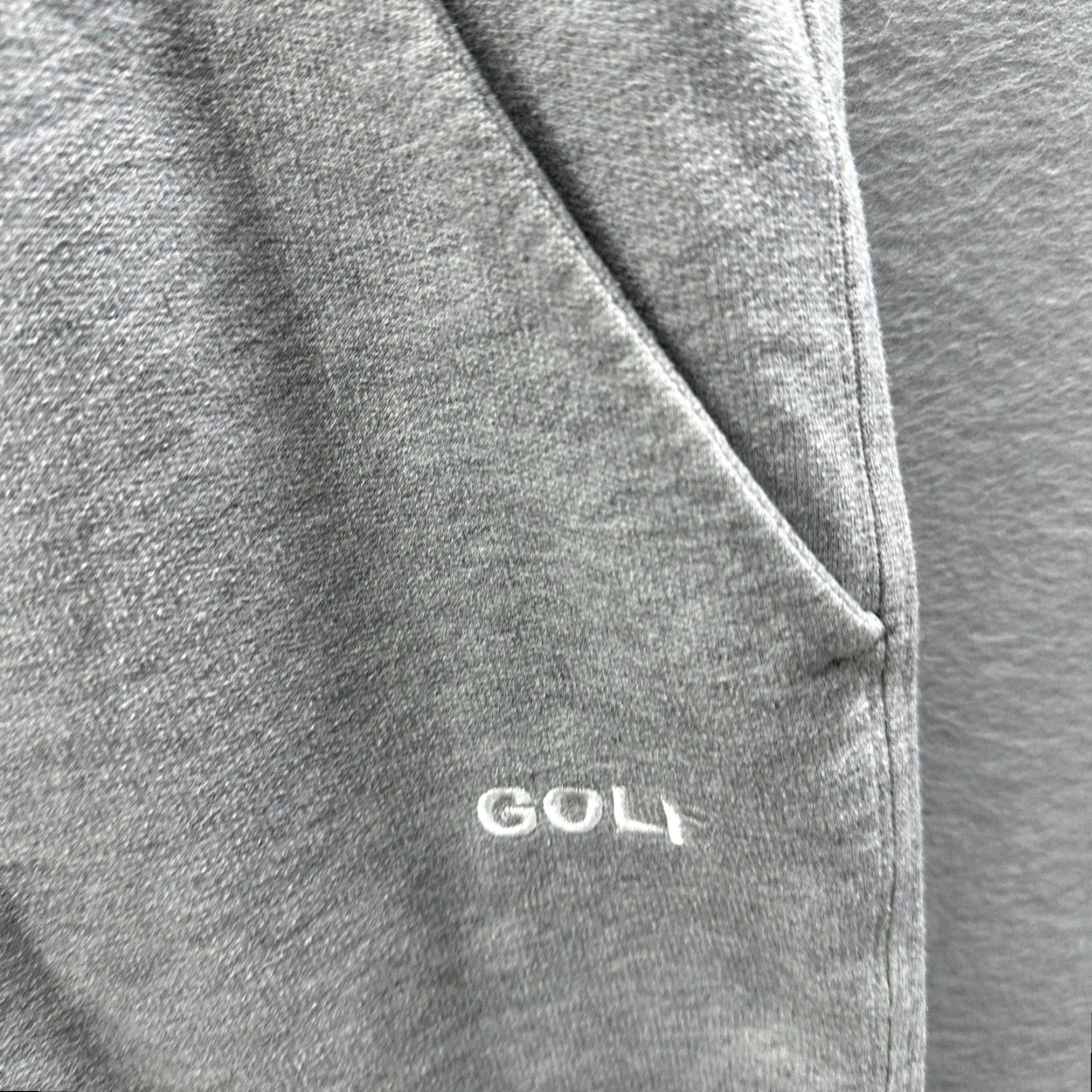 Golf Wang GOLF WANG Logo Sweatpants Mens XL Gray Fleece Joggers Tyler the Creator Street Size US 36 / EU 52 - 6 Thumbnail