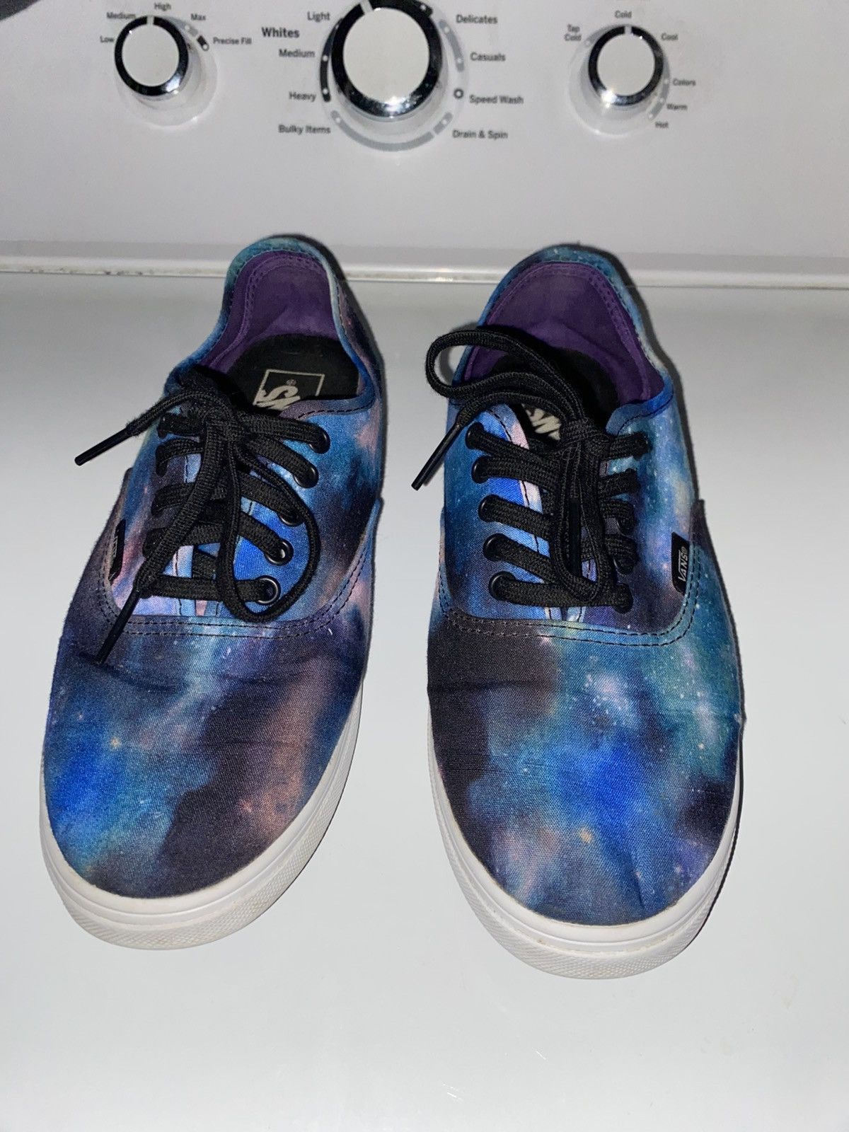Vans Vans Authentic Galaxy Low Top Lace Up Size US 8.5 / EU 41-42 - 6 Thumbnail