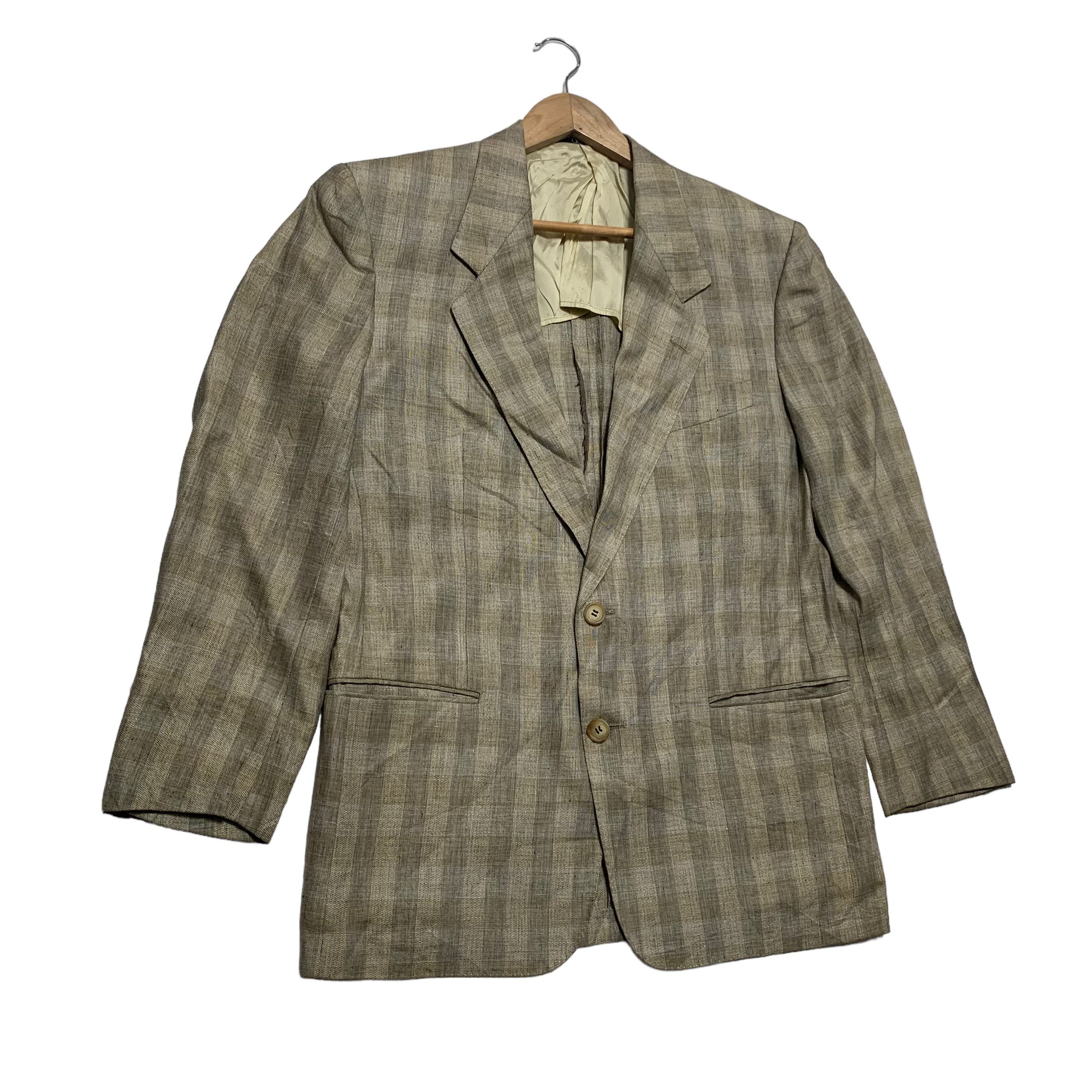 Valentino Valentino Garavani Checkered Blazer Size 50R - 2 Thumbnail