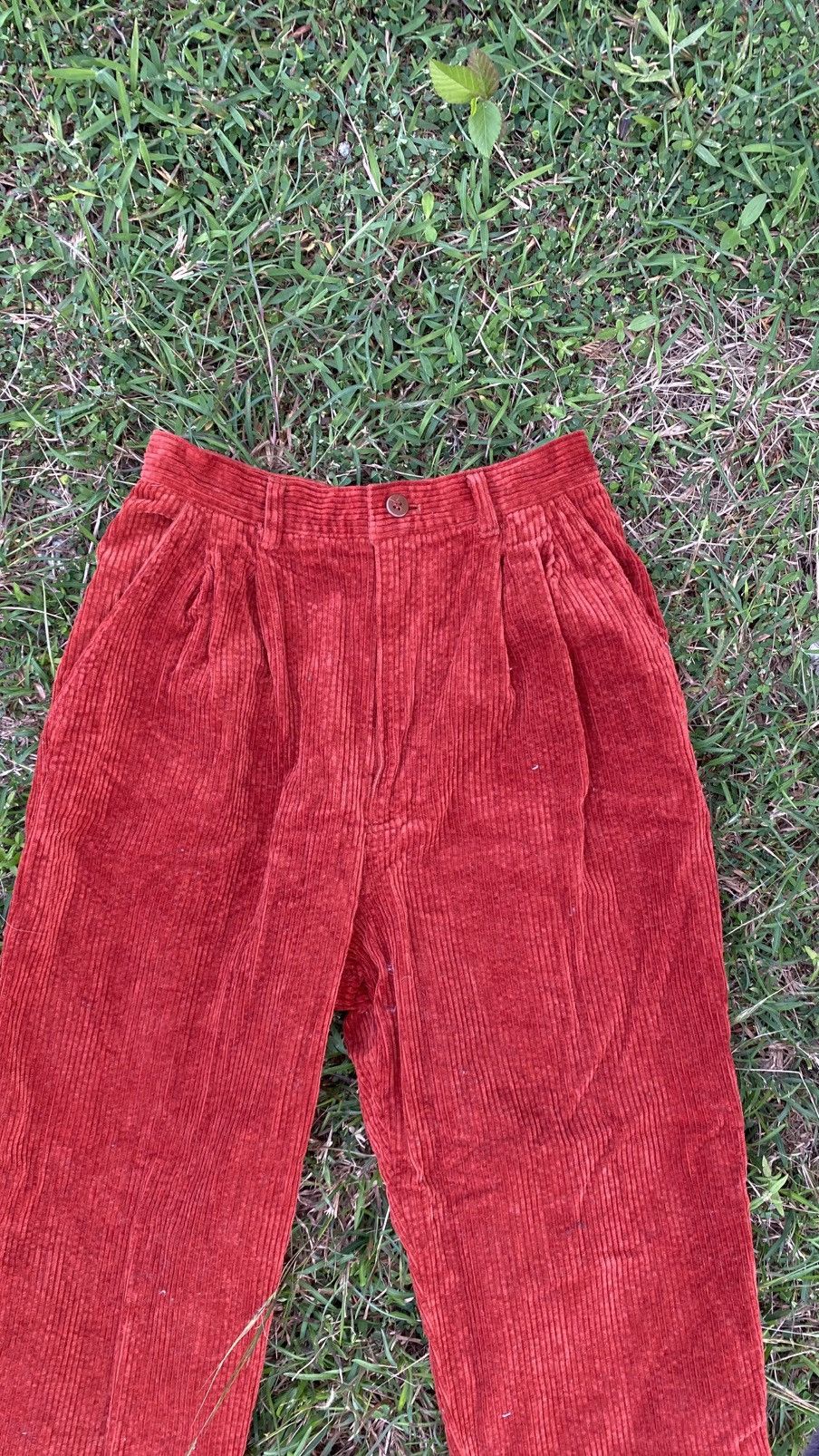 Vintage NAFNAF Corduroy Pants Size 25" / US 0 / IT 36 - 7 Thumbnail