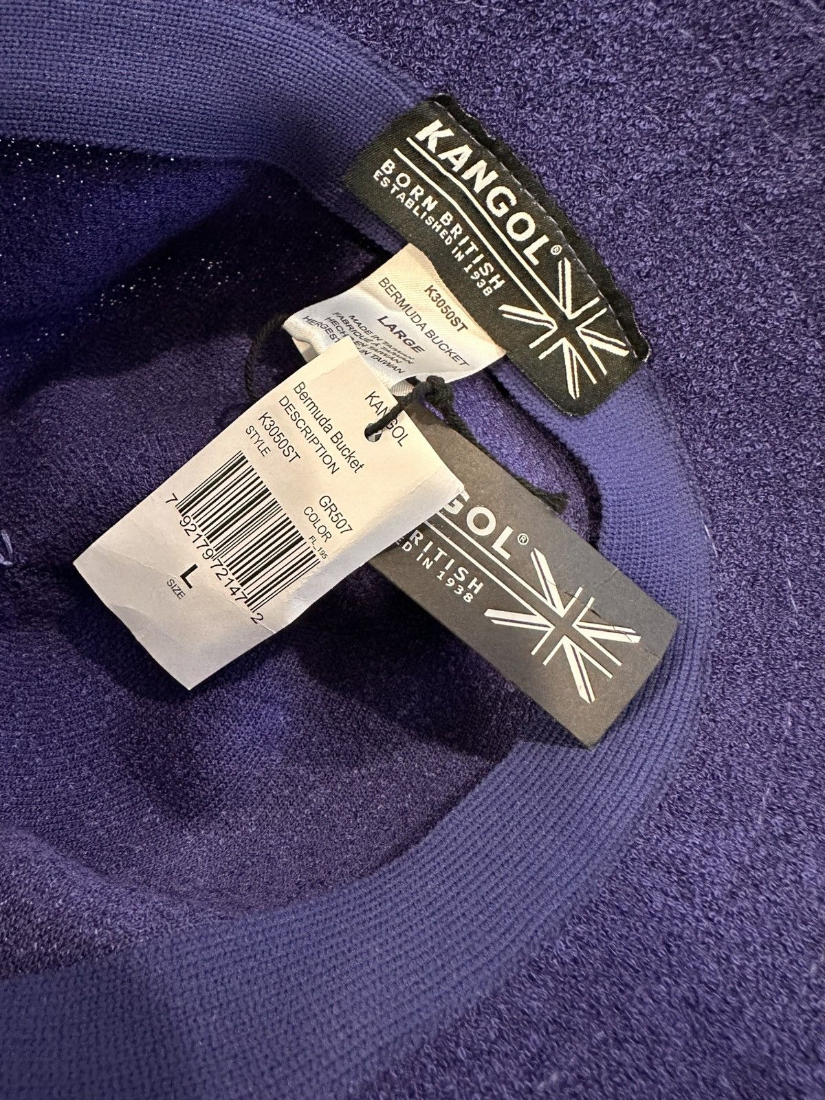 Kangol Purple kangol Bucket Hat Size ONE SIZE - 2 Thumbnail