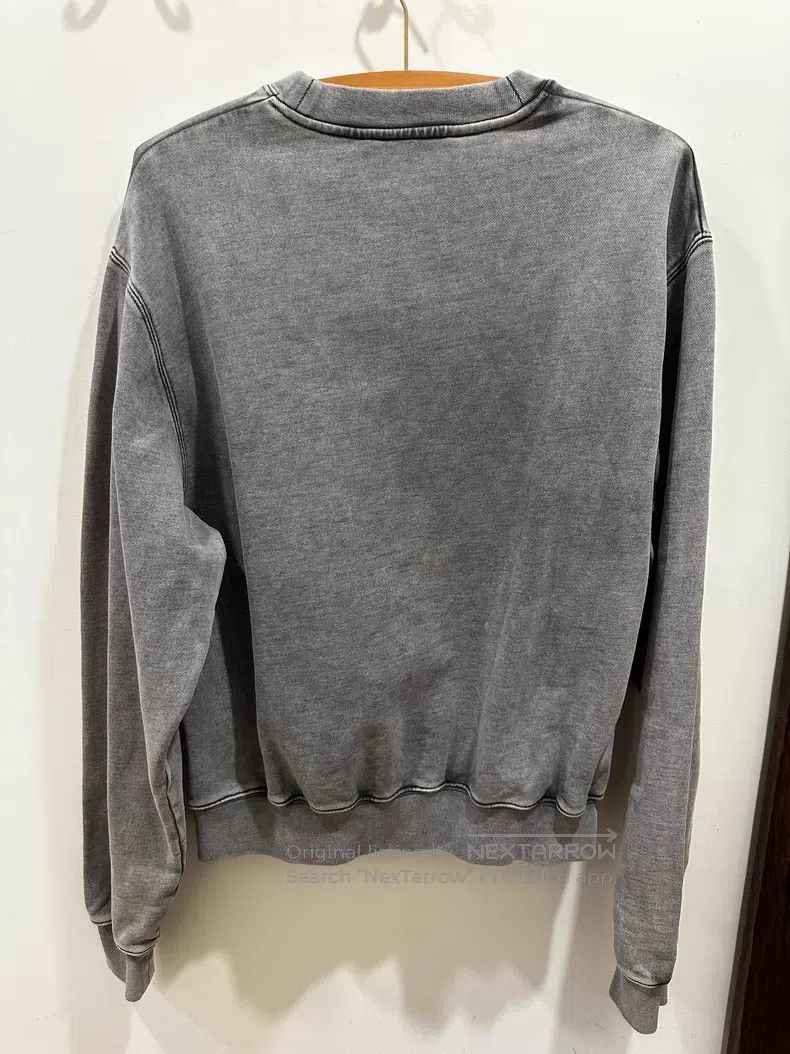 Acne Studios Acne Studios Gray crewneck sweatshirt 100% organic cotton, Size S / US 4 / IT 40 - 2 Thumbnail