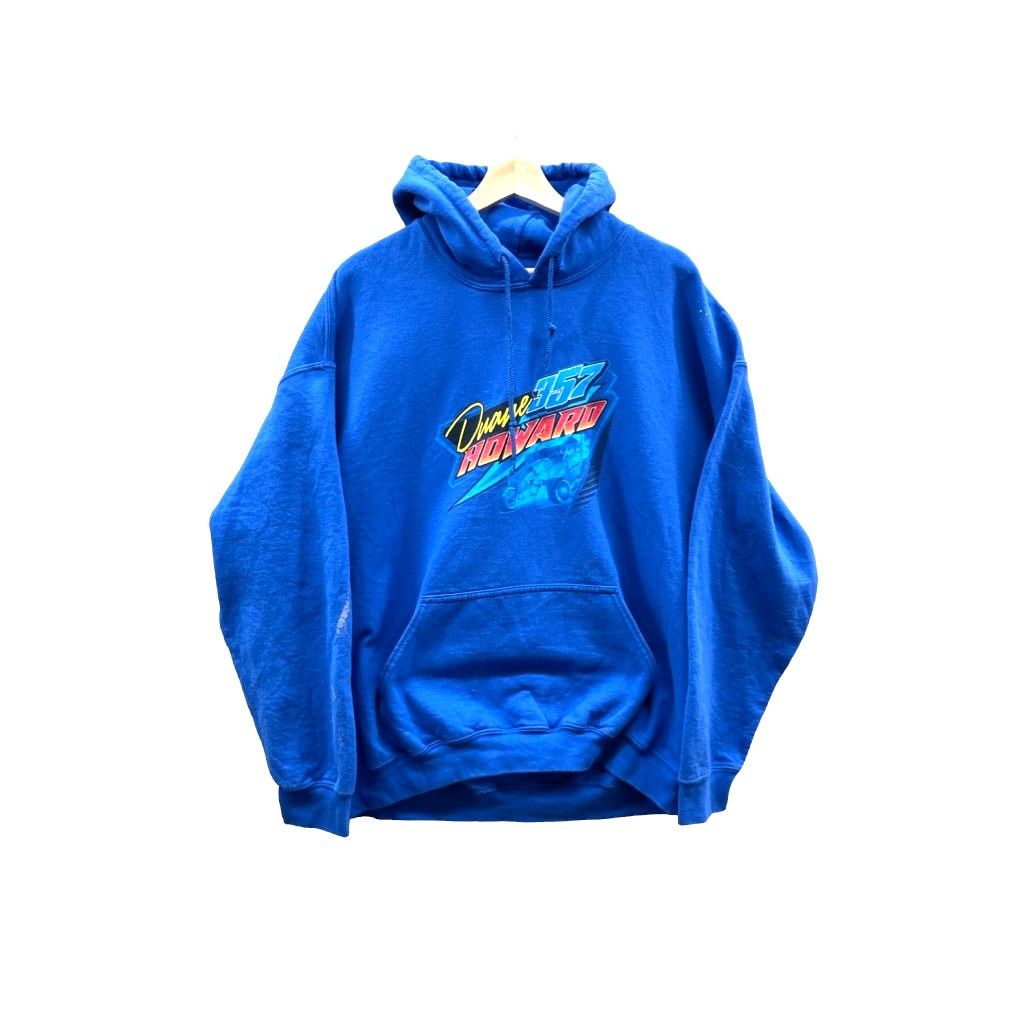 Gildan × Vintage Vintage 2000's Gildan Dwayne Howard #357 Motorsports Hoodie Size US XL / EU 56 / 4 - 1 Thumbnail