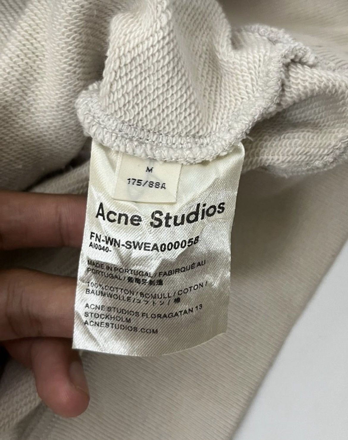 Acne Studios acne studio hoodie full patch Size US M / EU 48-50 / 2 - 5 Thumbnail