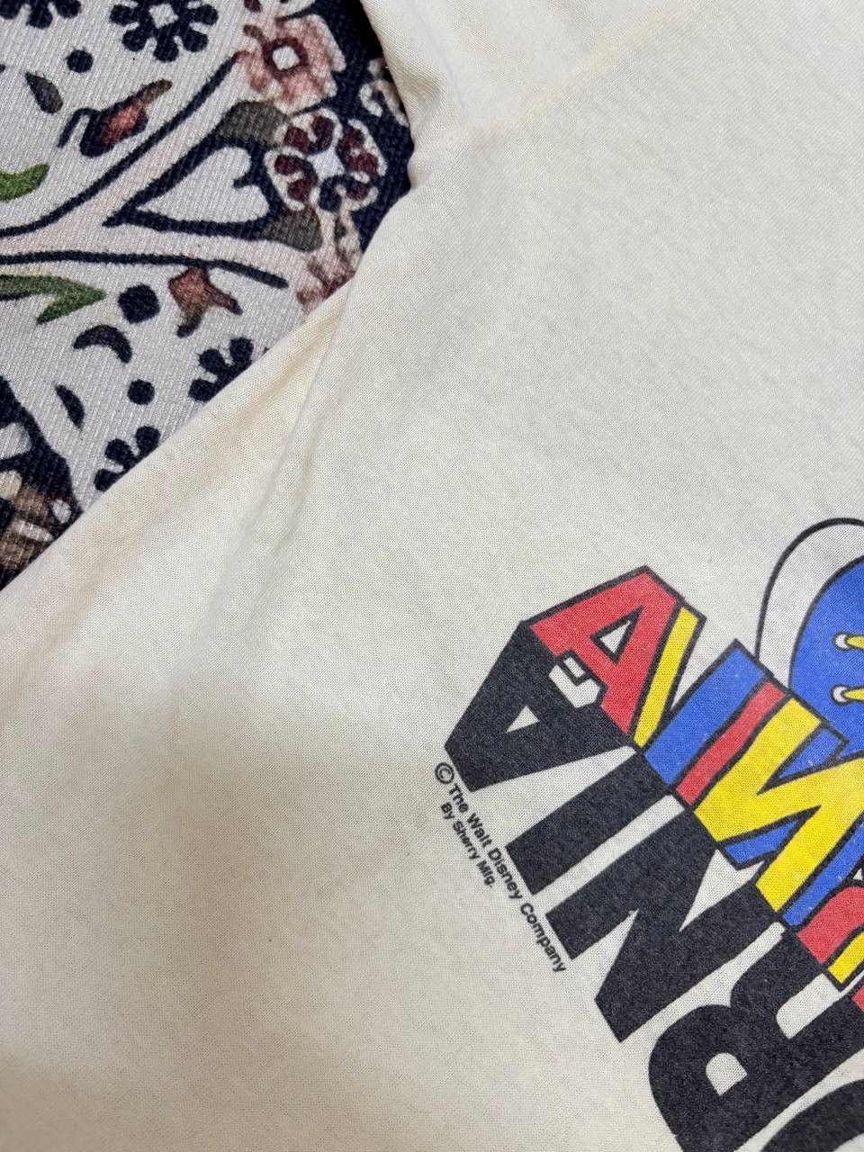 Mickey Mouse Vintage Ringer Mickey Mouse by Sherry Mfg Size US L / EU 52-54 / 3 - 5 Thumbnail