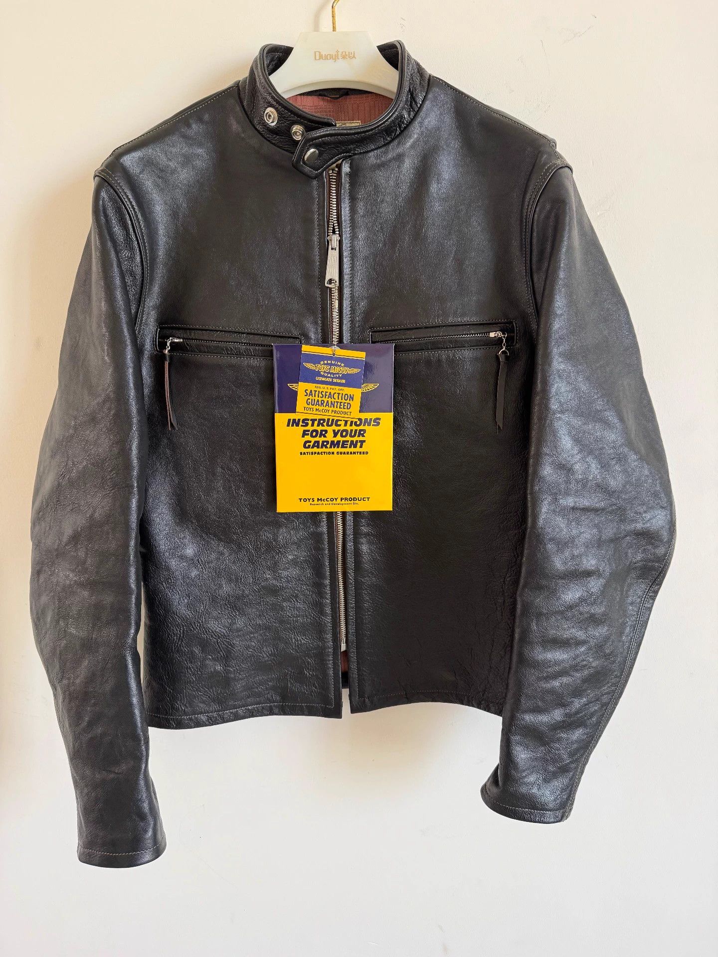 The Real McCoy's Real McCoy's beck666 J100 tea-dyed horsehide 36 tags rare Size US S / EU 44-46 / 1 - 1 Thumbnail