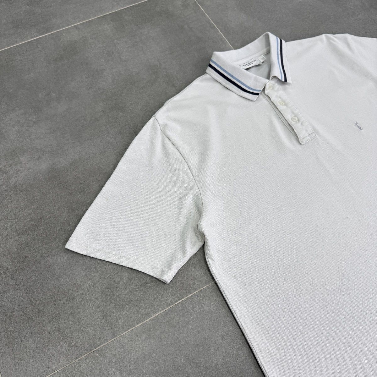 Yves Saint Laurent Yves Saint Laurent YSL Pour Homme Polo Shirt Men Size L Size US L / EU 52-54 / 3 - 4 Thumbnail