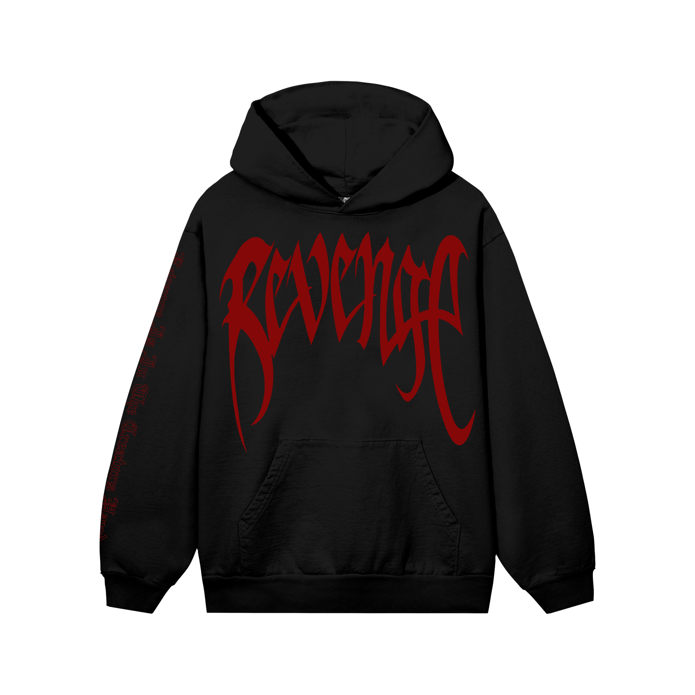 Revenge Revenge XXXTentacion Heartbreak Black/Red Hoodie