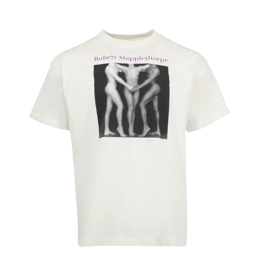 Saint Michael o1h1sh11225 Embrace Tee in White Size US L / EU 52-54 / 3 - 1 Thumbnail