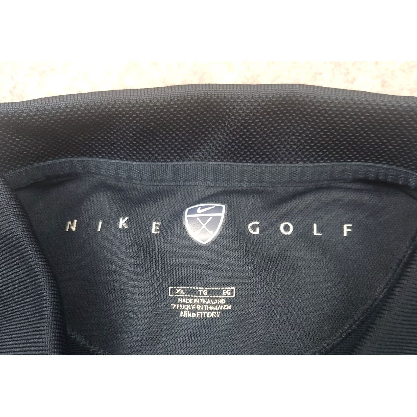 Nike Nike Golf Shirt Mens XL Black Short Sleeve Polo Outdoor Active Sports Casual Size US XL / EU 56 / 4 - 3 Thumbnail