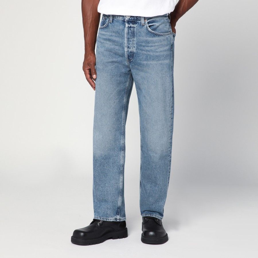 Agolde o1d2blof1025 Jeans in Light Blue Size US 36 / EU 52 - 1 Thumbnail