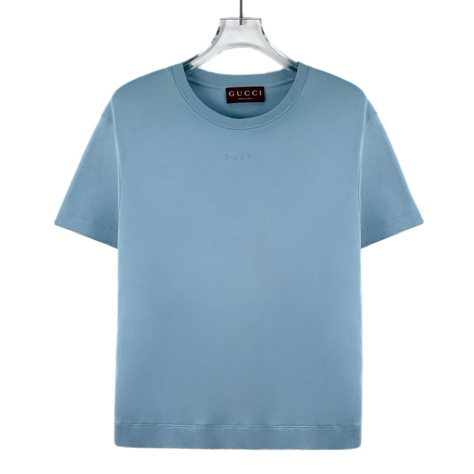 Gucci Gucci Logo T-Shirt Blue (M) Size US M / EU 48-50 / 2 - 1 Thumbnail