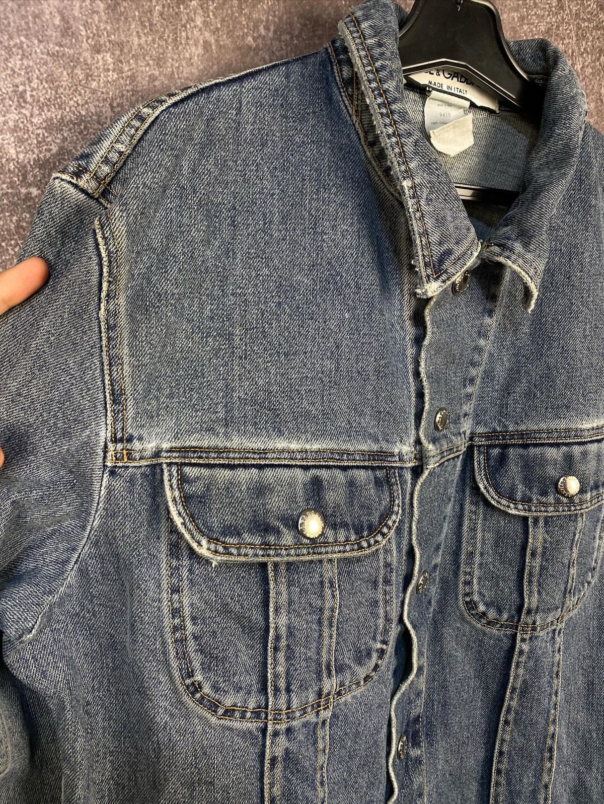Dolce & Gabbana Vintage Dolce Gabbana Jeans Avantgarde Jacket Archive Large Size US L / EU 52-54 / 3 - 15 Thumbnail