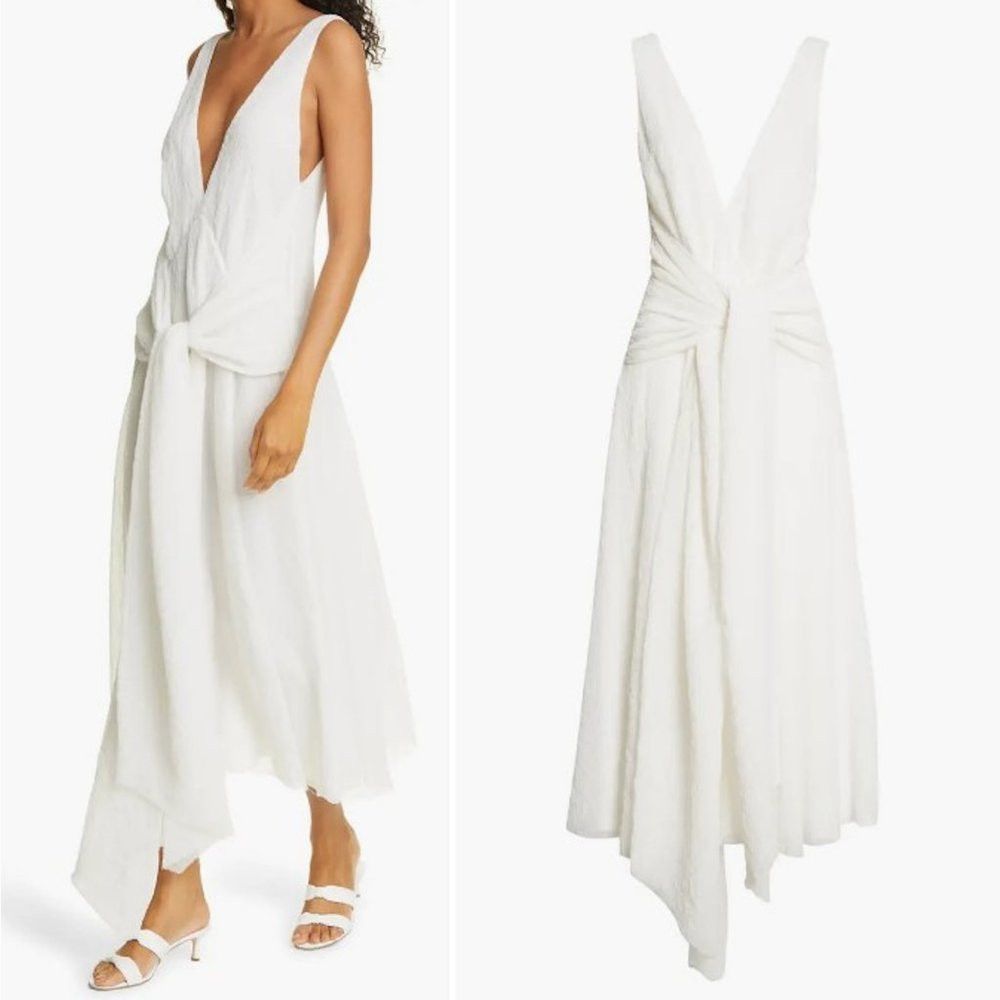 Rebecca Taylor NWT New $525 Rebecca Taylor Tie Front Cloud Dress Size 10 Size L / US 10 / IT 46 - 2 Thumbnail