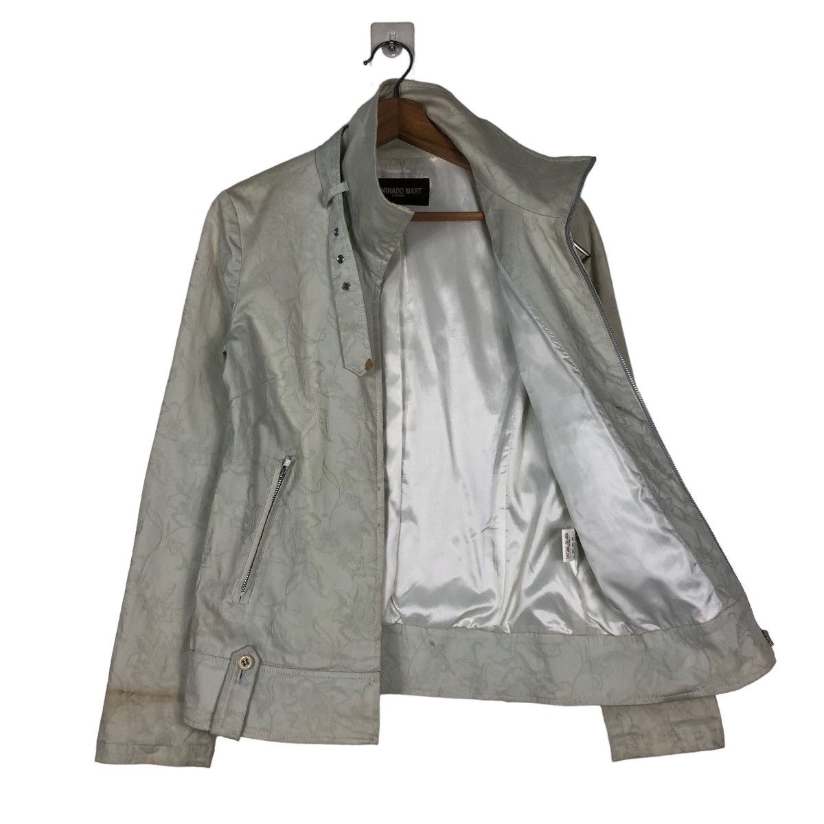 If Six Was Nine 🔥Vintage Cropped Biker Jacket Tornado Mart Japan Size US S / EU 44-46 / 1 - 11 Thumbnail