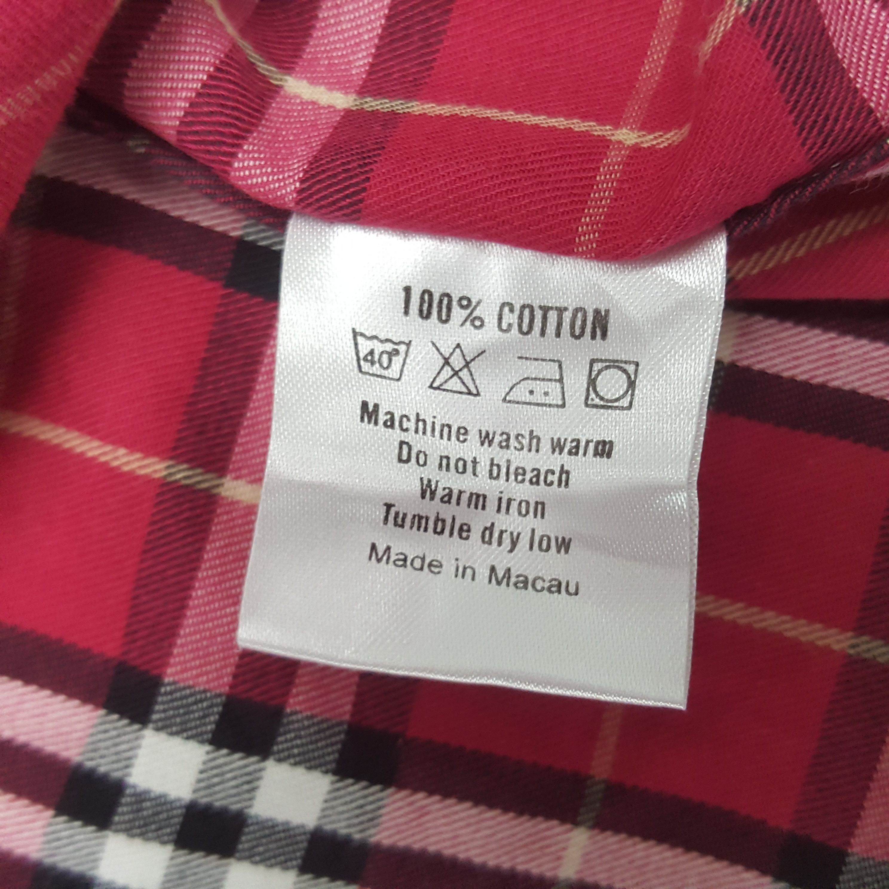 Burberry × Vintage Vintage Burberry London Button Up Shirt Size US L / EU 52-54 / 3 - 6 Thumbnail
