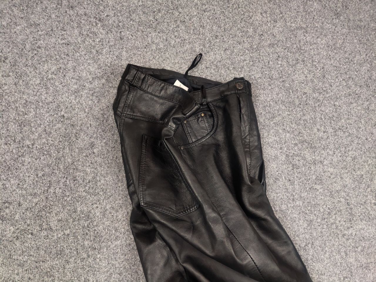 If Six Was Nine Vtg Leather pants Japan style racing motor Y2K LGB Style Size US 30 / EU 46 - 3 Thumbnail